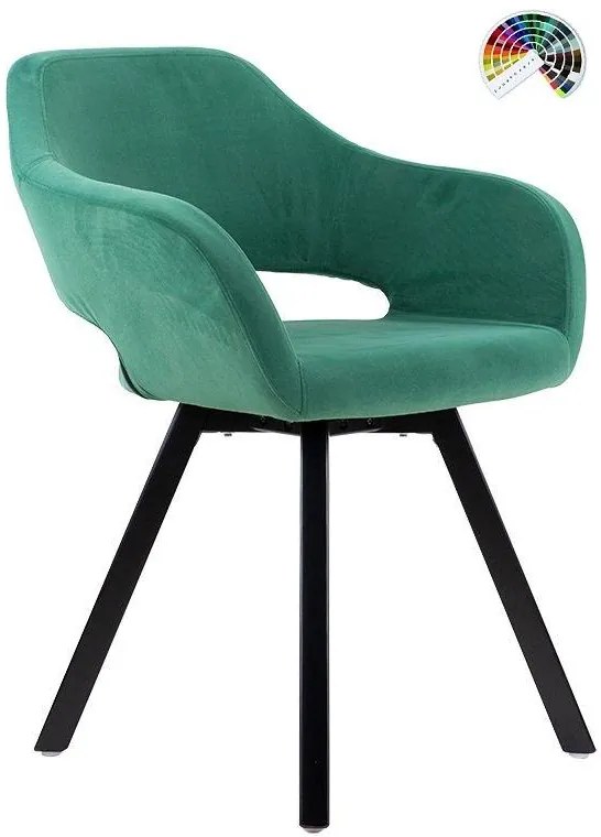 ANTARES Konferenčné kreslo BELEN VISITOR CROSS STYLE WOOD SWISS čalúnenie BONDAI VISUAL