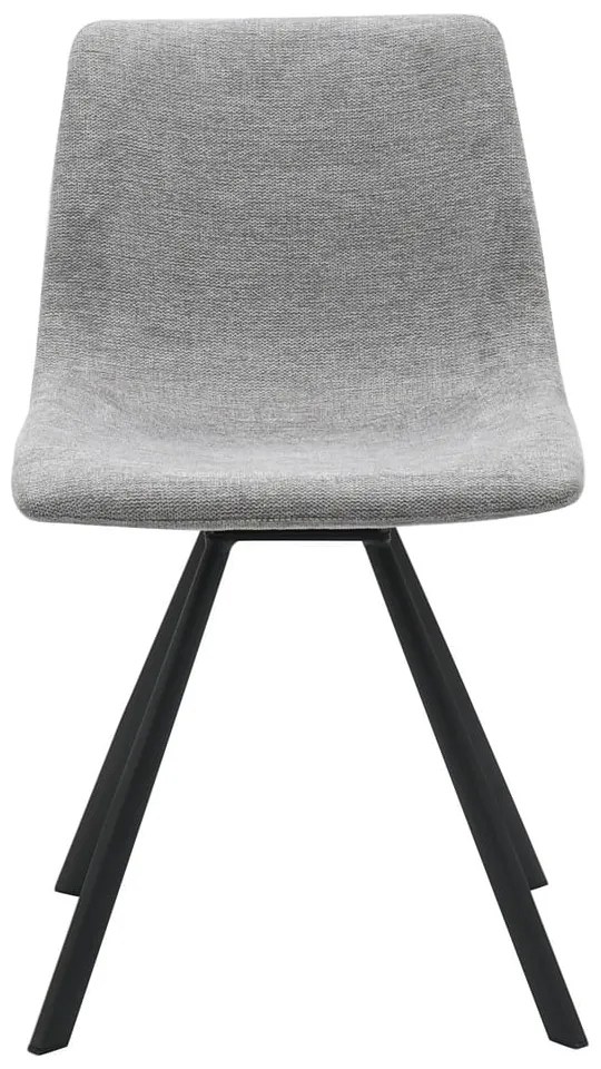 Svetlosivá jedálenská stolička Yukon – Unique Furniture