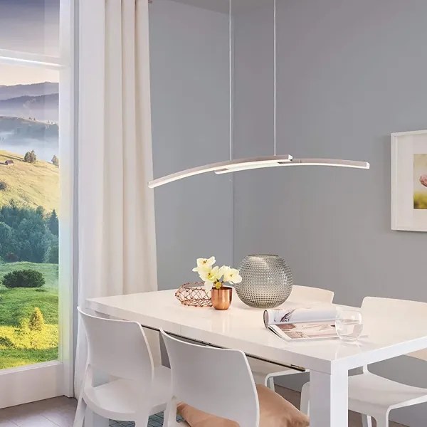 Eglo 97911 - LED RGB stmievateľný luster na lankách FRAIOLI-C LED/34W/230V