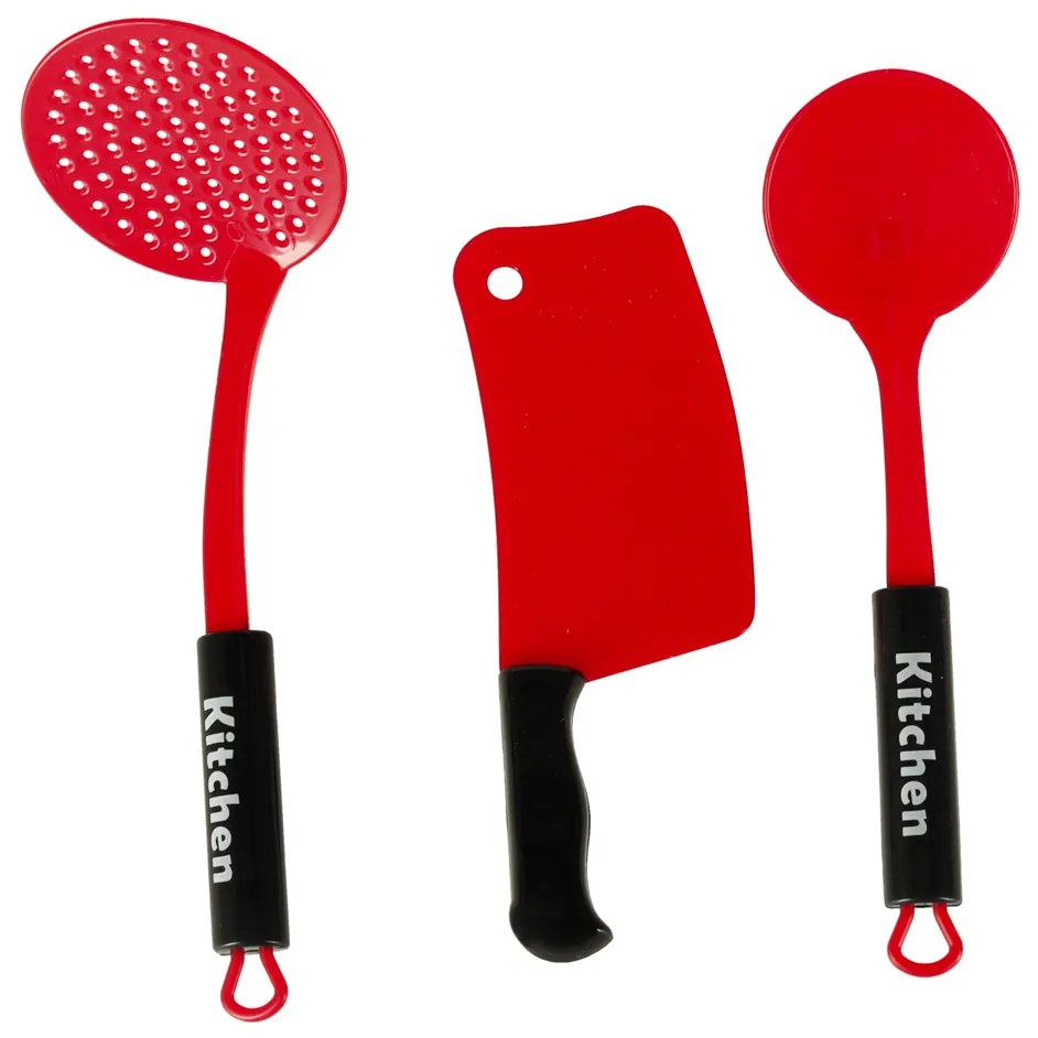 KIK Detská kuchynská súprava 35 ks – hračkové kuchynské doplnky, vzdelávacia hra pre deti 3+