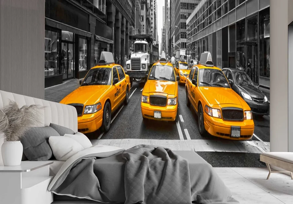 Gario Fototapeta New York city taxíky Materiál: Vliesová, Rozmery: 350 x 245 cm