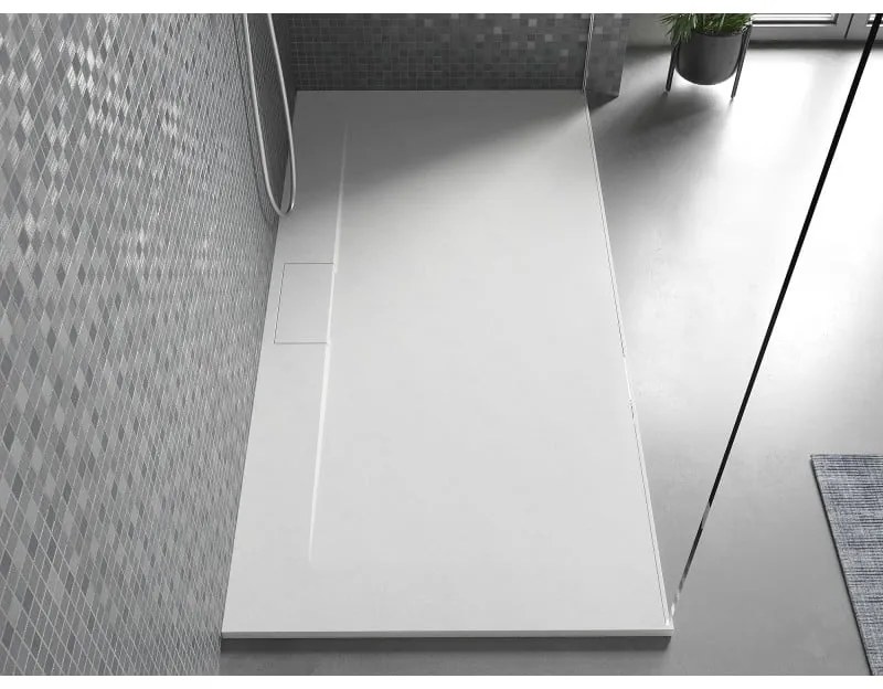 Mexen Egon, SMC obdĺžniková sprchová vanička 180 x 90 cm, biela, 4R109018