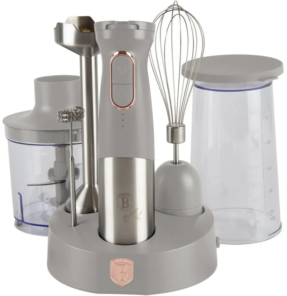 BerlingerHaus Tyčový mixér akumulátorový 200 W Taupe