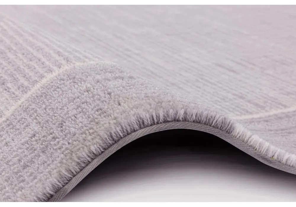 Sivý vlnený koberec 133x180 cm Linea – Agnella