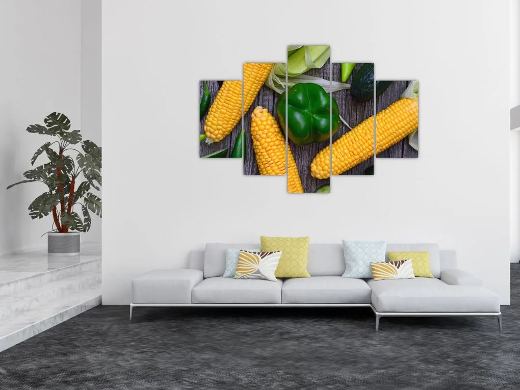 Obraz zeleniny (150x105 cm)