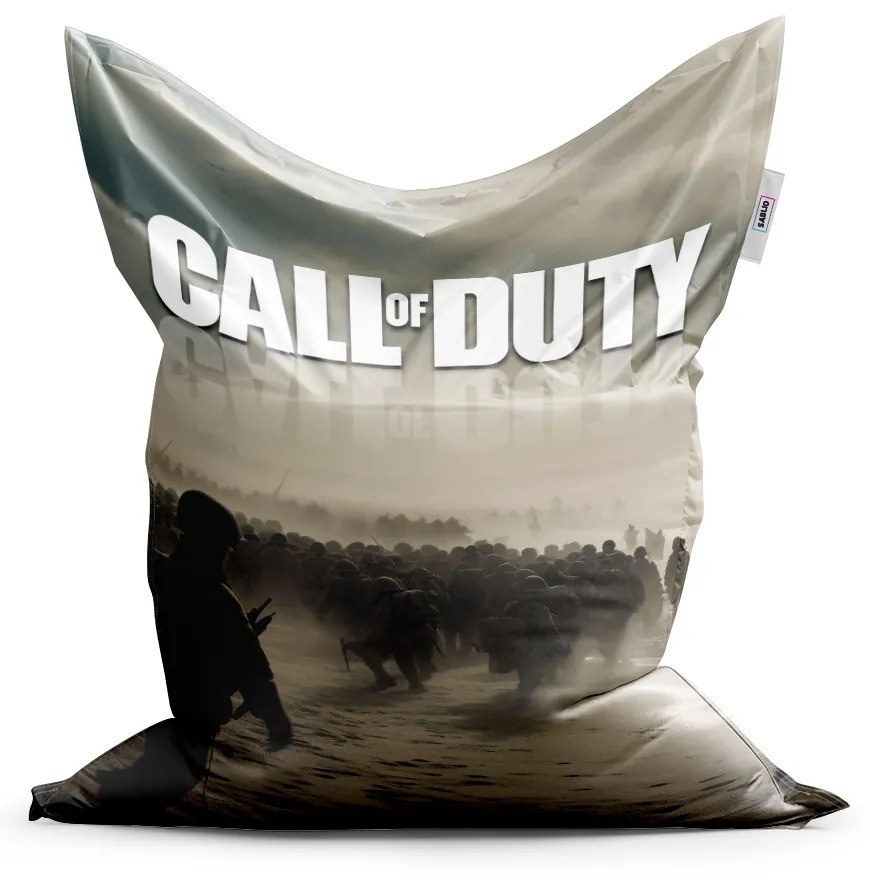 Sablio Sedací vak Classic Call of Duty Normandia - 150x100 cm