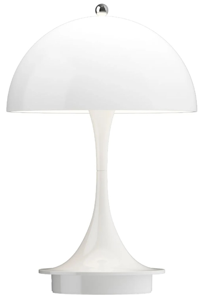 Louis Poulsen Prenosná lampa Panthella 160 V3 Opal White