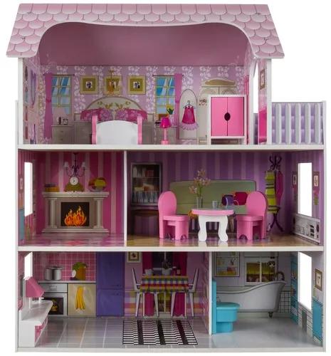 Drevený domček pre bábiky - vila, Kruzzel | 22018