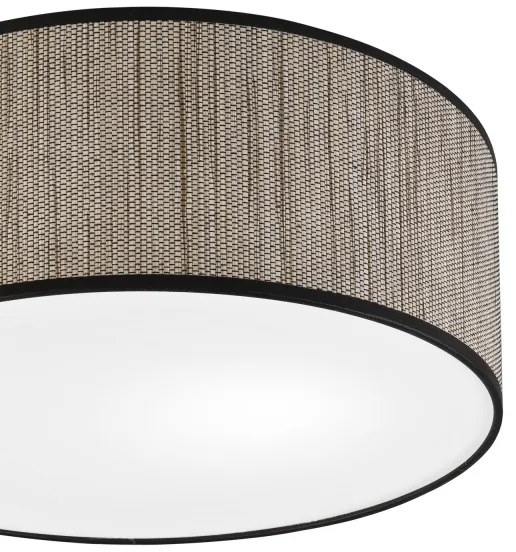 Stropné svietidlo SIRJA 2xE27/15W/230V priemer 35 cm hnedé