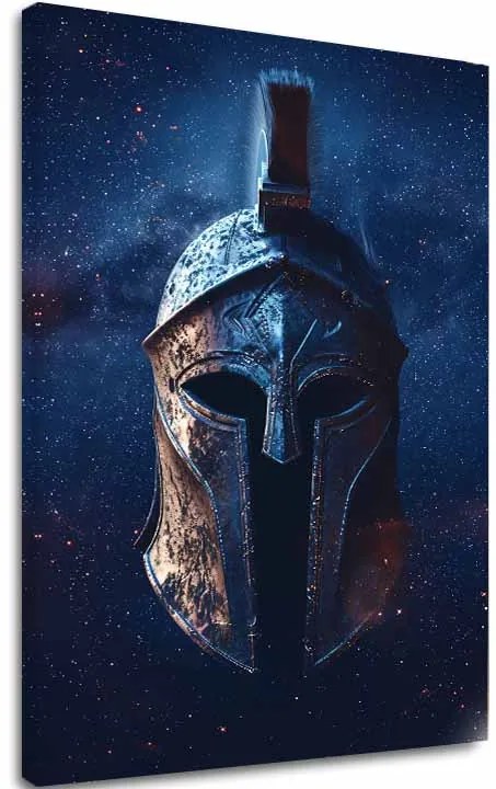 Obraz na plátne Spartan Warrior - Symbol Odvahy