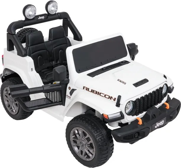 Elektrické autíčko Jeep Wrangler Rubicon LIFT biele