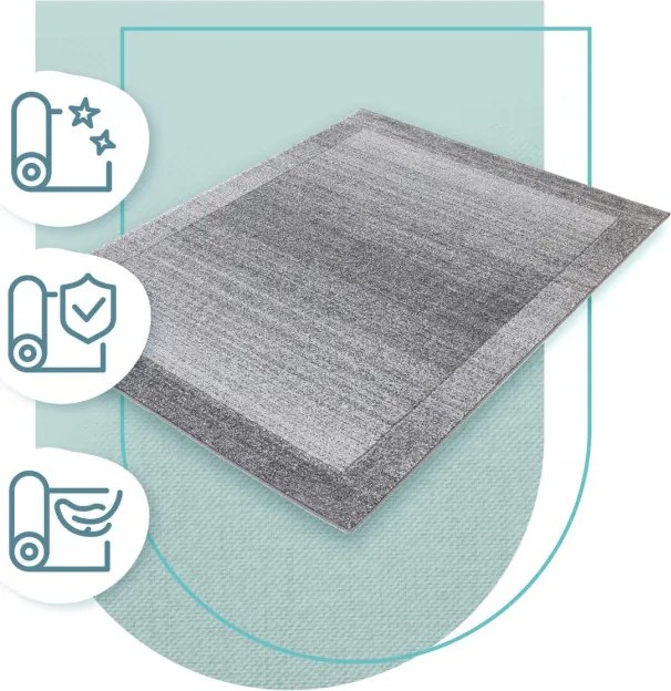 Koberec Agnella Avanti Dorin sivý