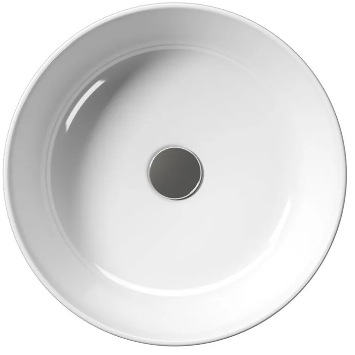 GSI KUBE X, keramické umývadlo na dosku 45 cm, biela ExtraGlaze, 942711