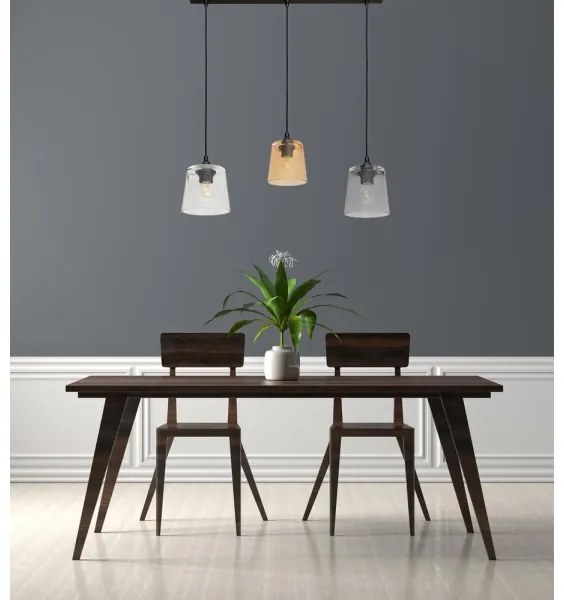 Luster na lanku LUCEA 3xE27/15W/230V