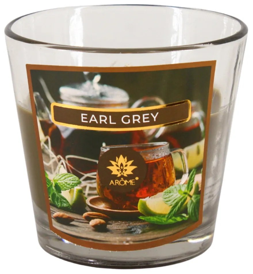 ARÔME Vonná sviečka 120 g Earl Grey