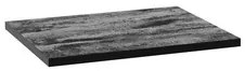 Krycia doska Naturel Stilla 60x2,5x46 cm čierna STILLAF06009