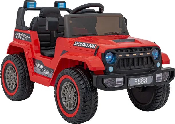 Elektrické autíčko Off Road MOUNTAIN červené