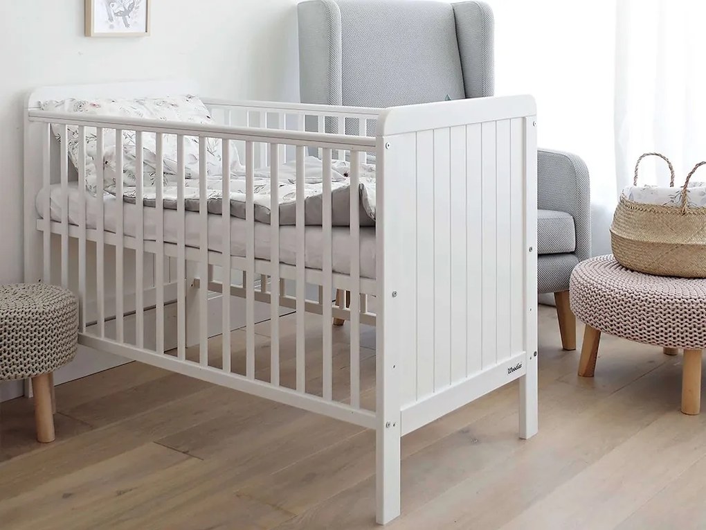 WO Detská postieľka Country Cot 120x60 Variant úložný box: Bez úložného boxu