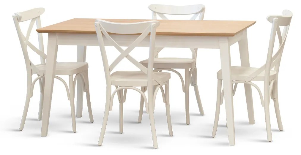 ITTC Stima Stôl Y-25 Odtieň: Biela, Rozmer: 150 x 90 cm