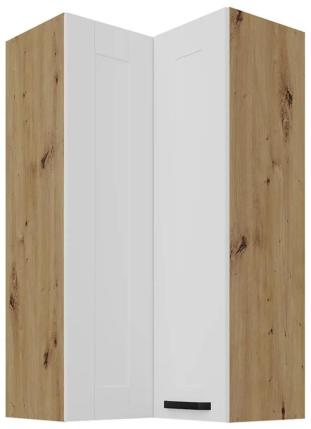 Skrinka do kuchyne Luna biely matná/artisan 60x60 GN-108 2F (90°)