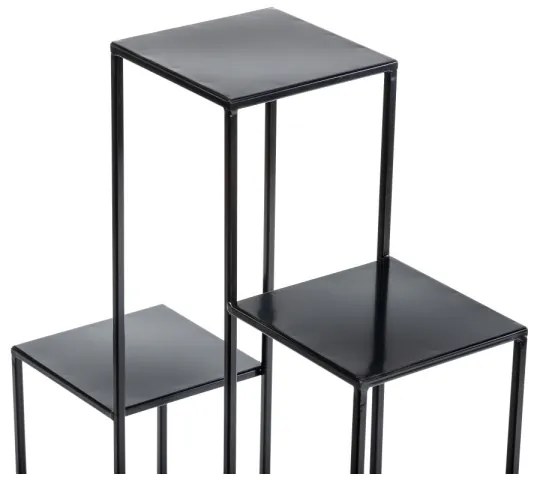 Stojan na kvety 80x60 cm čierna