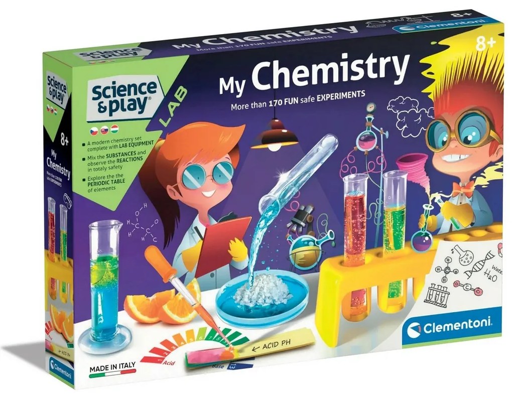 Clementoni Detské laboratórium, Sada Moja chémia
