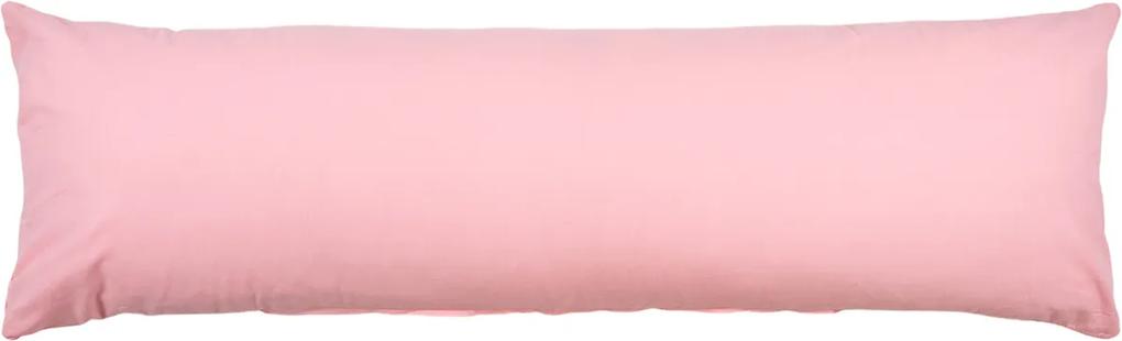 Trade Concept Obliečka na Relaxačný vankúš Náhradný manžel UNI ružová, 55 x 180 cm