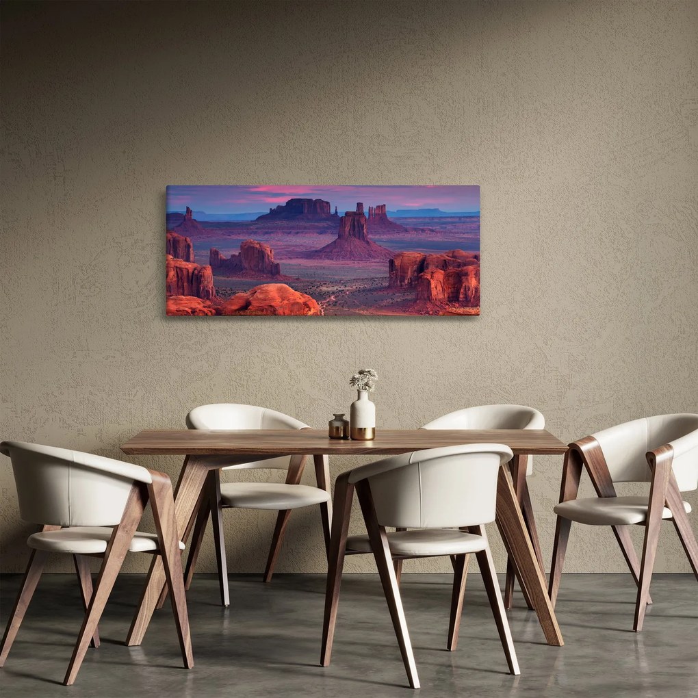 Obraz - Hunts Mesa (120x50 cm)