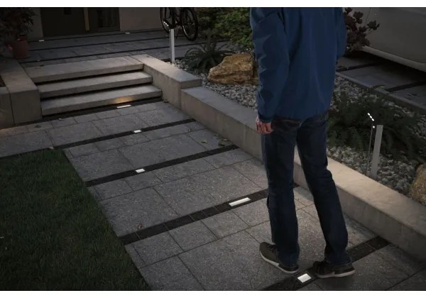 Paulmann 94578 - LED/0,1W IP67 Solárne zápustné svietidlo DOMENIC 1,2V