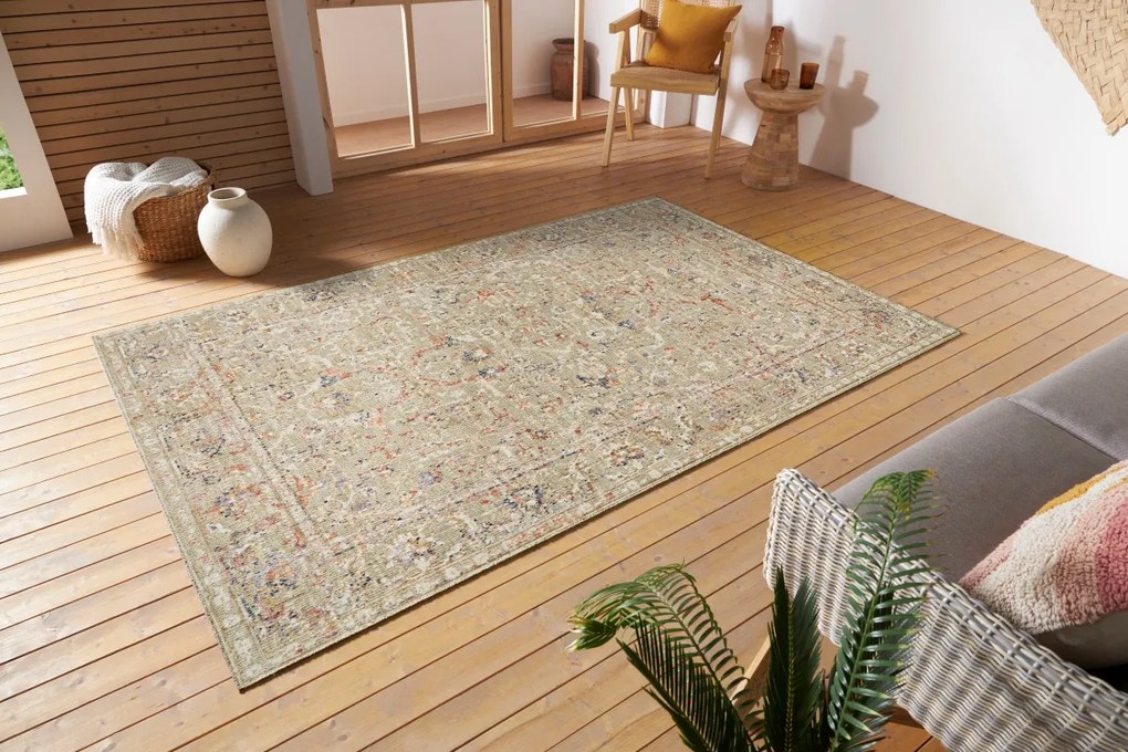 Nouristan - Hanse Home koberce Kusový koberec Cairo 105594 Sues Cream – na von aj na doma - 160x235 cm