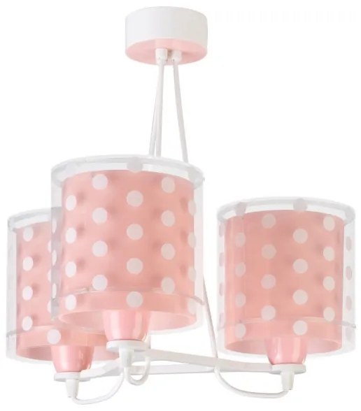 Dalber 41007S - Detský luster DOTS 3xE27/60W/230V