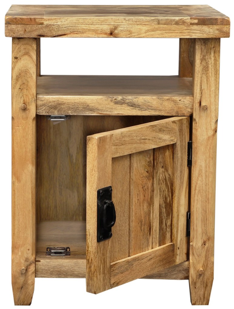 furniture-nabytek.cz - Drevený nočný stolík masív 45x40x60