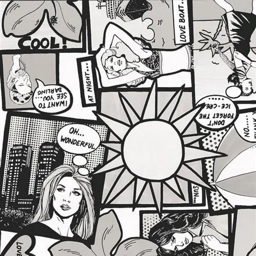 Samolepiace fólie kreslený komiks, metráž, šírka 90cm, návin 15m, GEKKOFIX 11944, samolepiace tapety