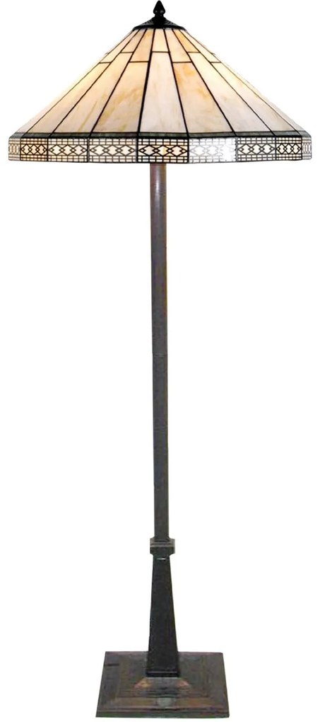 Stojacá lampa Tiffany - Ø 50*164 cm 2x E27 / Max 60W