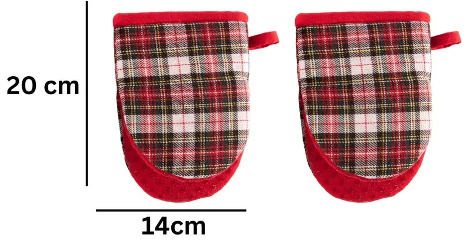 Bavlnené chňapky v súprave 2 ks – Tiseco Home Studio