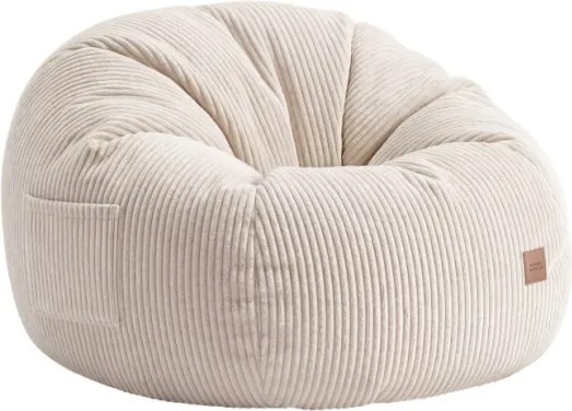 Sedací vak s podnožkou COMFY 3.0 béžový