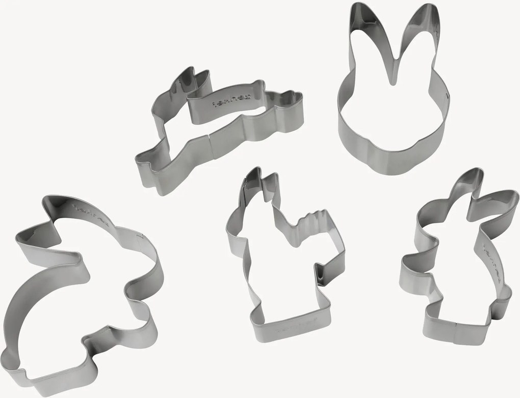 Vykrajovačky na sušienky Easter Bunny, 5 ks