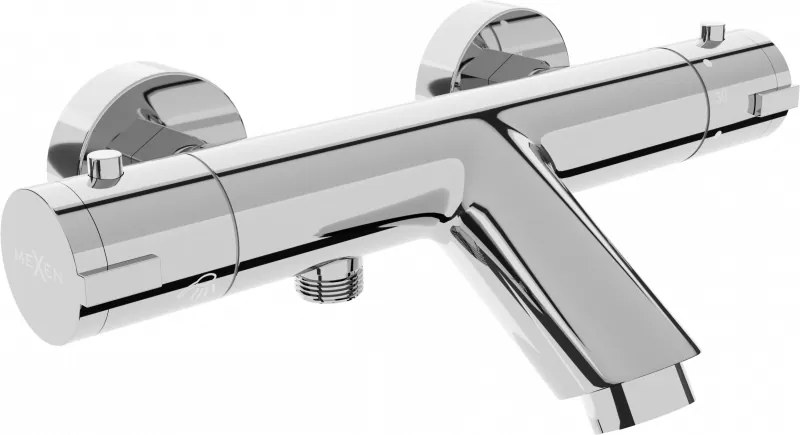 Mexen Kai termostatická vaňová batéria, chrómová - 77300-00