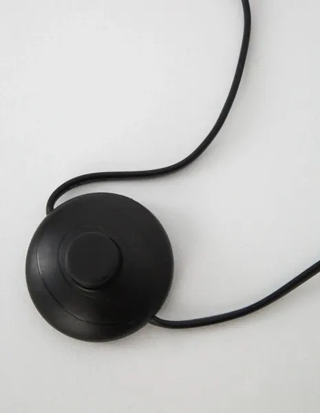 Retro stojaca lampa Yama 20 čierne