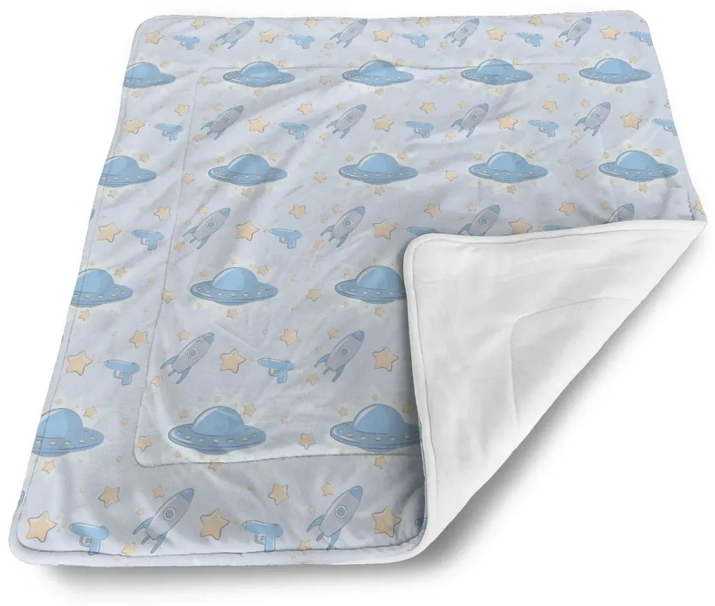 Sablio Deka pre bábätko Lietajúce taniere a rakety - 90x120 cm