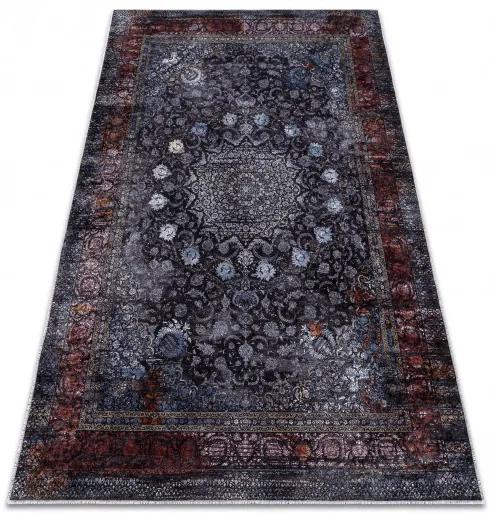 Dywany Łuszczów Kusový koberec Miro 51600.810 Rosette navy blue - 80x150 cm
