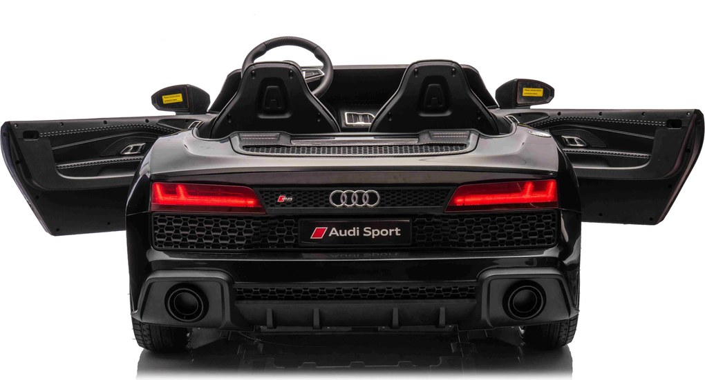 Ramiz Detské autíčko Audi Spyder R8 LIFT čierne