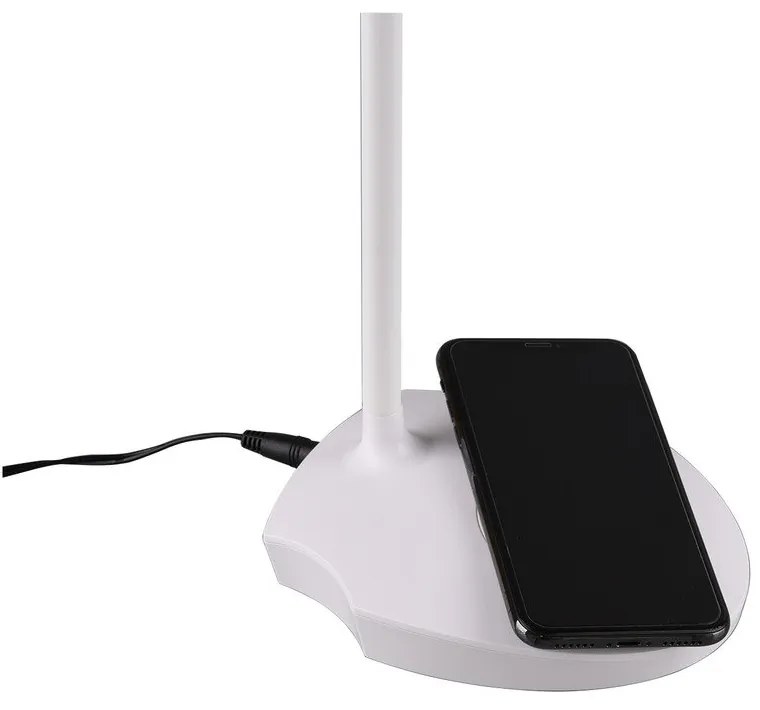 Biela LED stolová lampa (výška 38 cm) Load - Reality