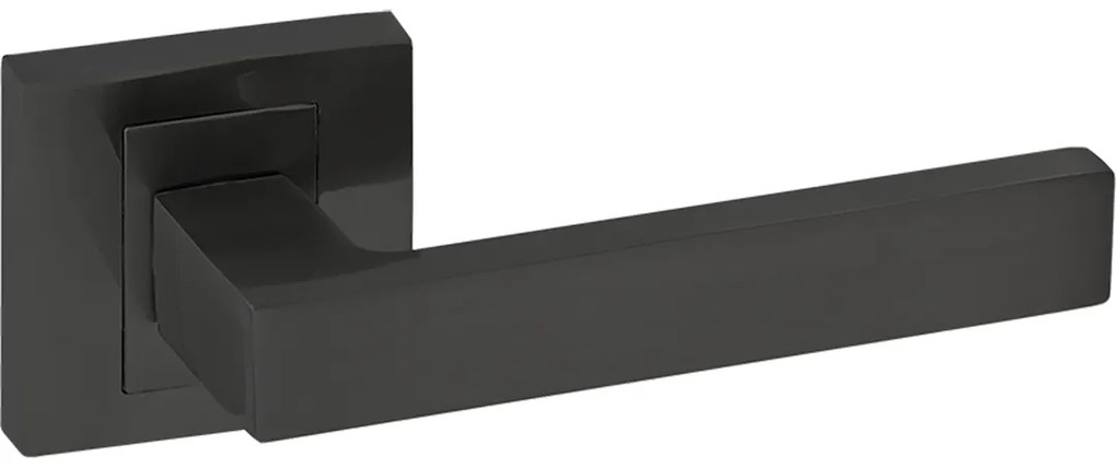 Kuchinox Qubik, kľučka na dvere, čierna matná, LAV-KG2_900A