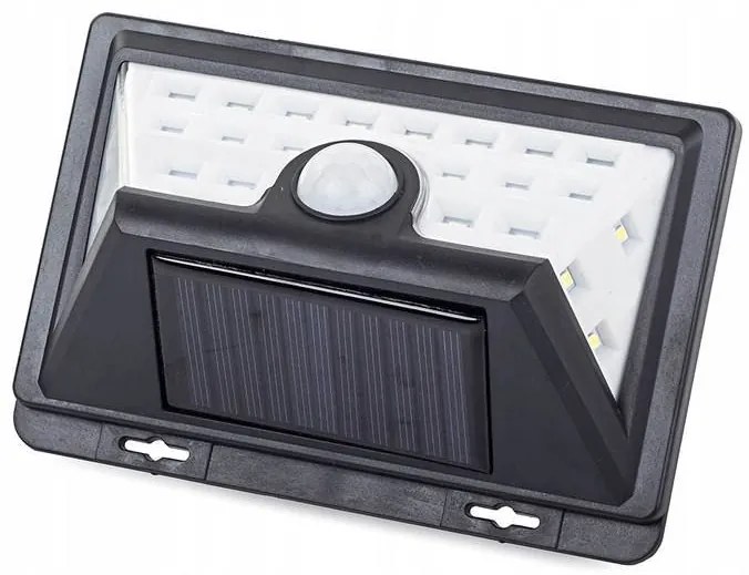 Verk 15532 Solárne vonkajšie 24 LED SMD osvetlenie s pohybovým senzorom