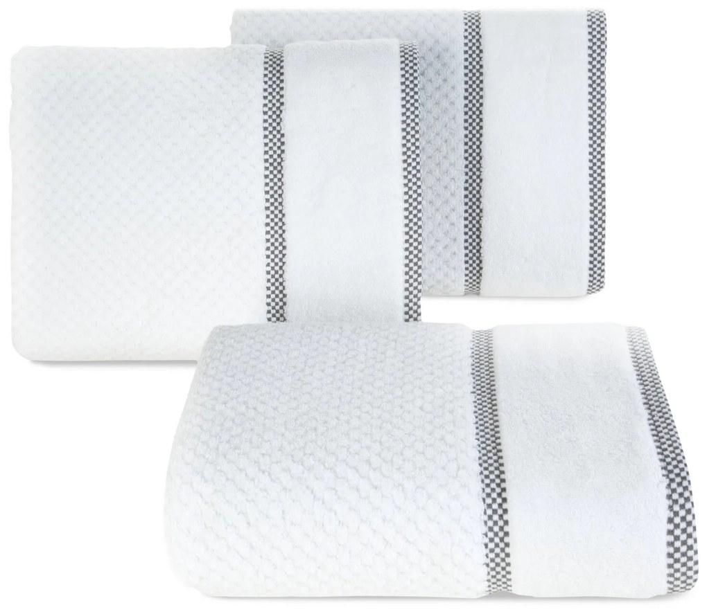 FROTÉ UTERÁK CALEB 50X90 CM BIELA