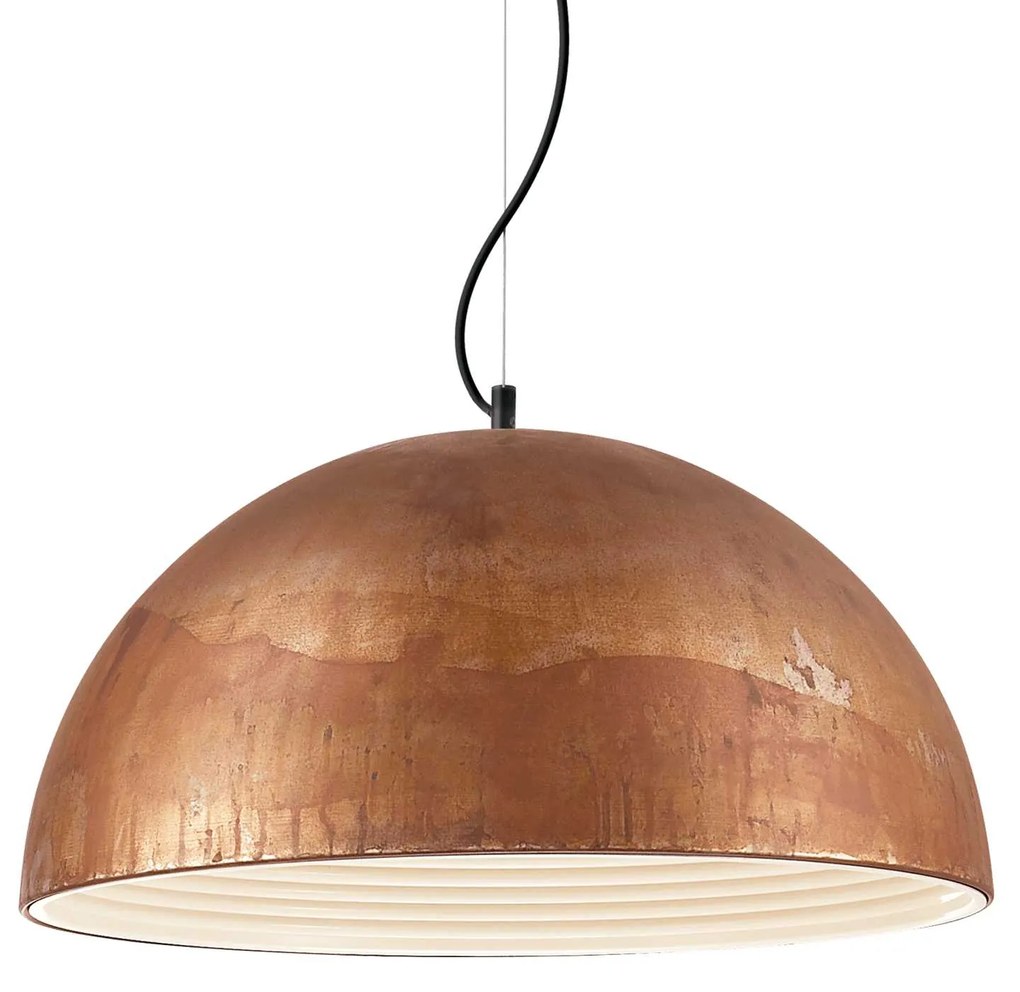 IDEAL LUX 174228 FOLK SP1 D50 závesné svietidlo hrdzavé