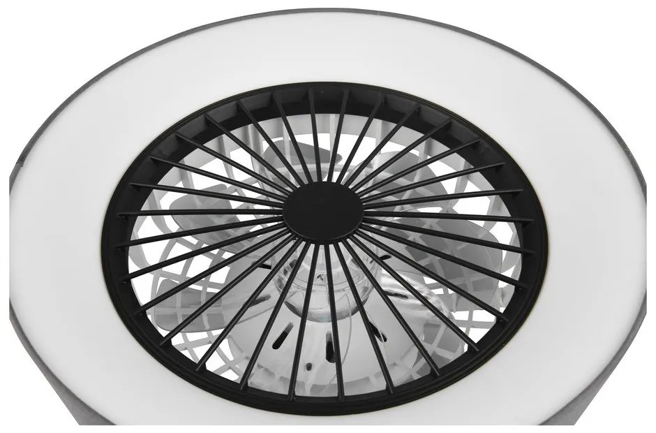 Sivé LED stropné svietidlo Farsund – Reality