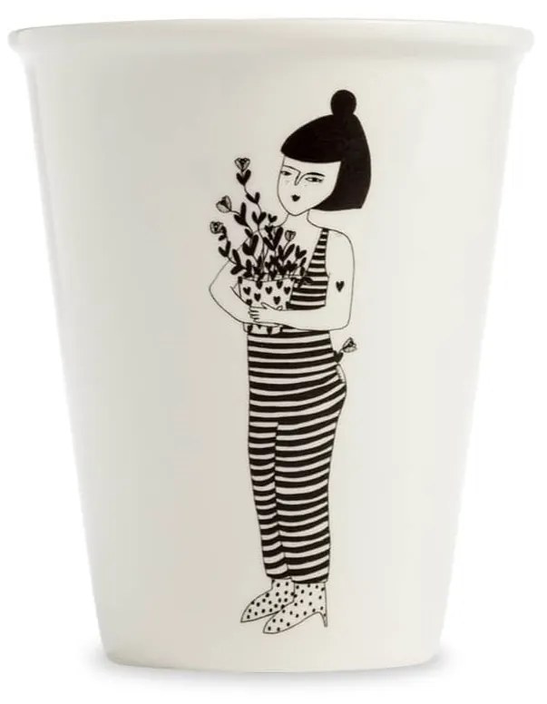 helen b Porcelánový hrnček Lili Flowerpot 220 ml