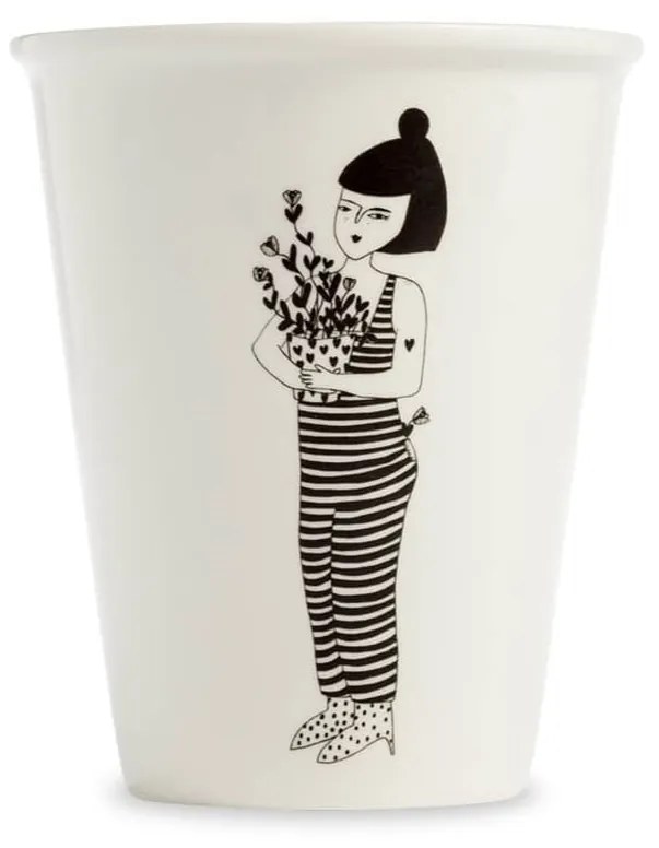 helen b Porcelánový hrnček Lili Flowerpot 220 ml